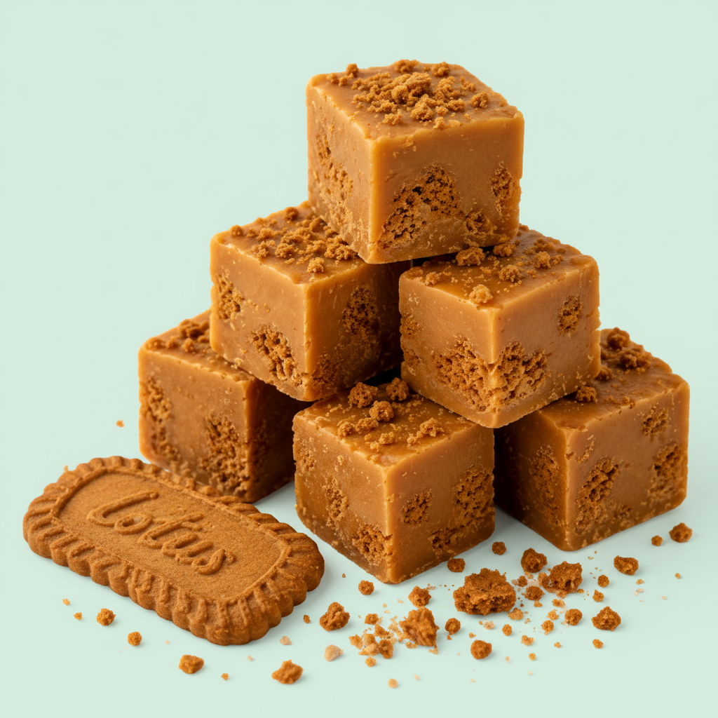 Biscoff Fudge Slab