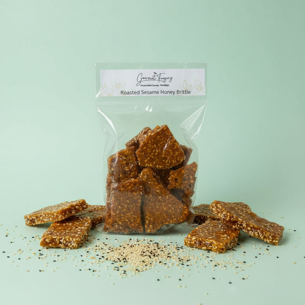 Roasted Sesame Seed Honey Brittle