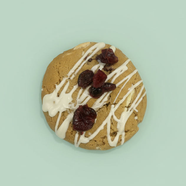 White Chocolate Cranberry New York Cookie